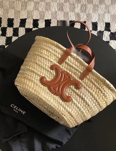 celine straw clutch|Celine running handbags.